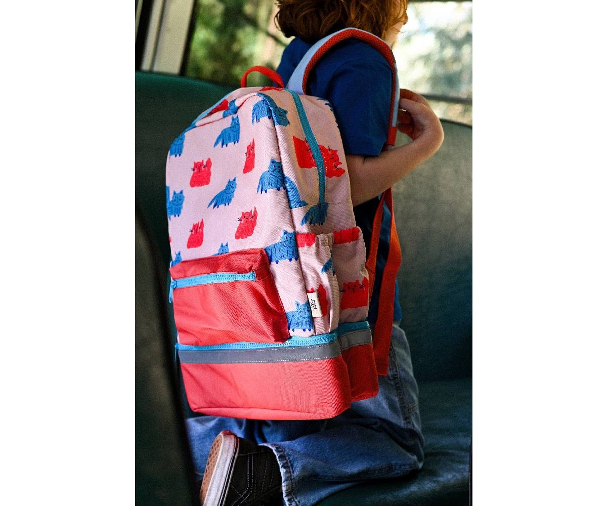 Zaino Scuola con Spazio Termico Meowtiful Cats Personalizzabile