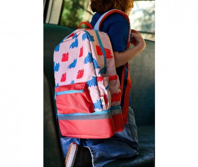 Mochila Escolar con Compartimento Térmico Meowtiful Cats Personalizable
