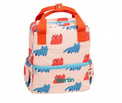 Mochila Infantil Meowtiful Cats Personalizable
