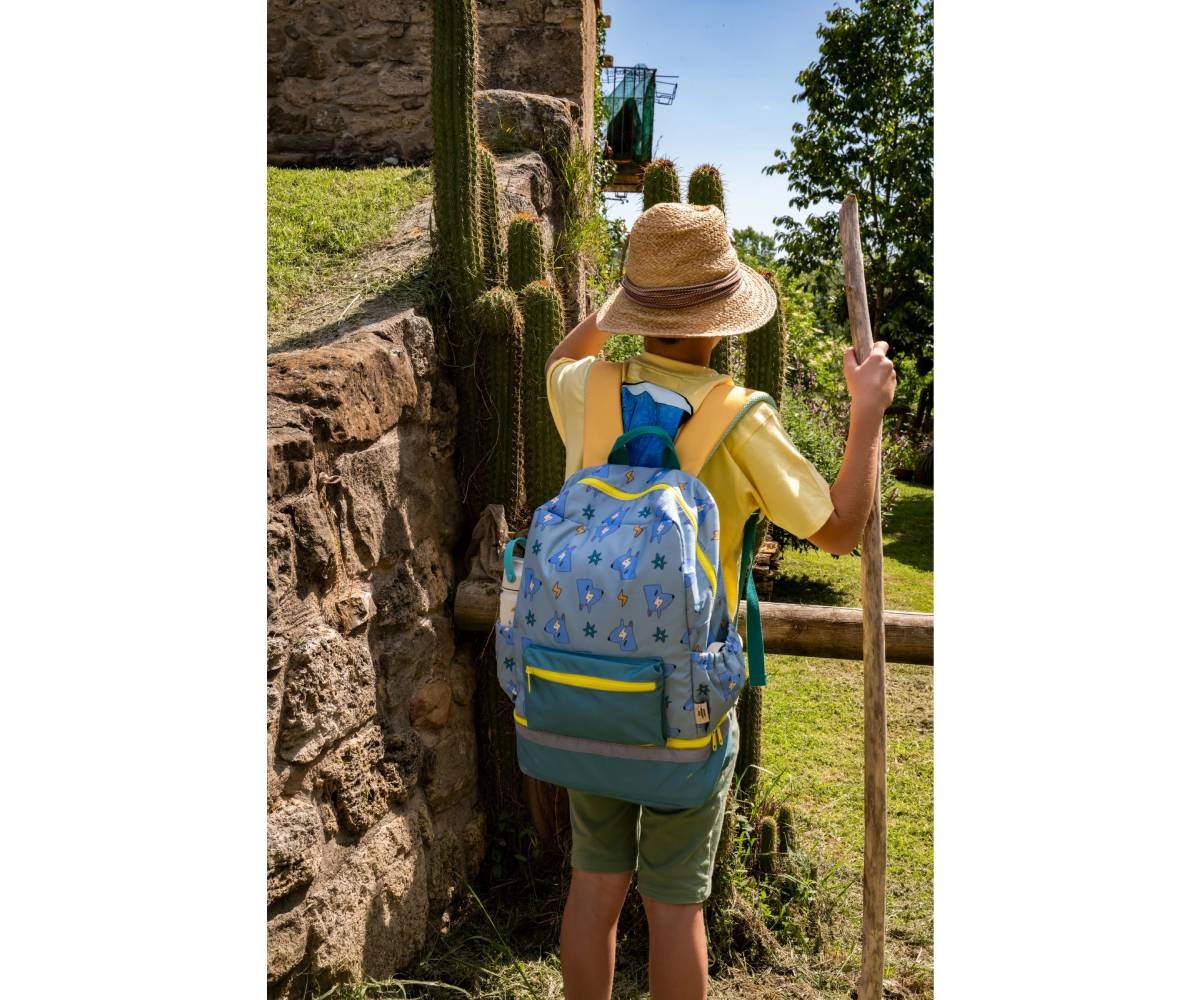 Zaino Scuola con Spazio Termico Funky Dogs Personalizzabile