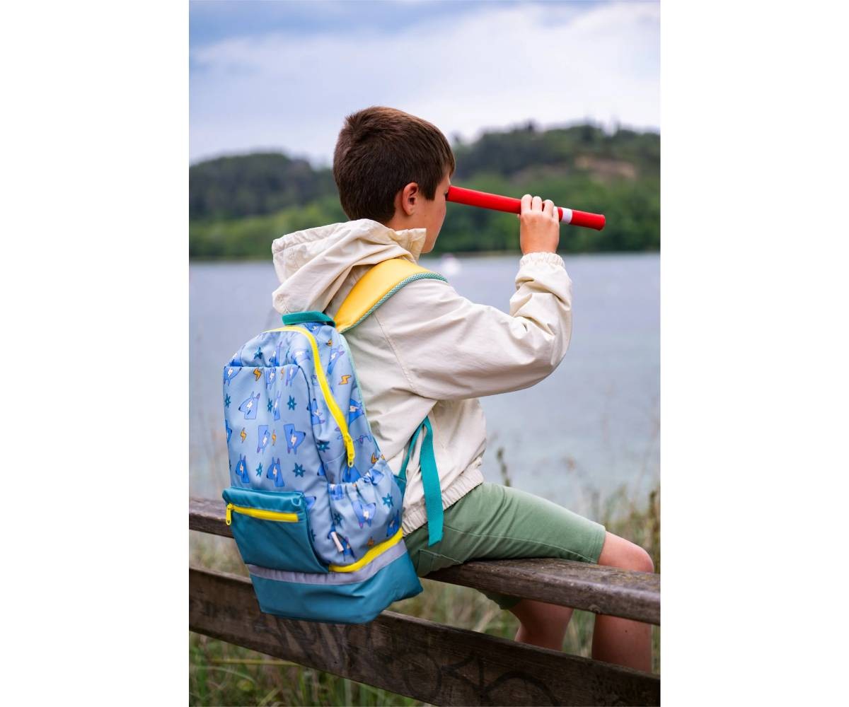 Zaino Scuola con Spazio Termico Funky Dogs Personalizzabile