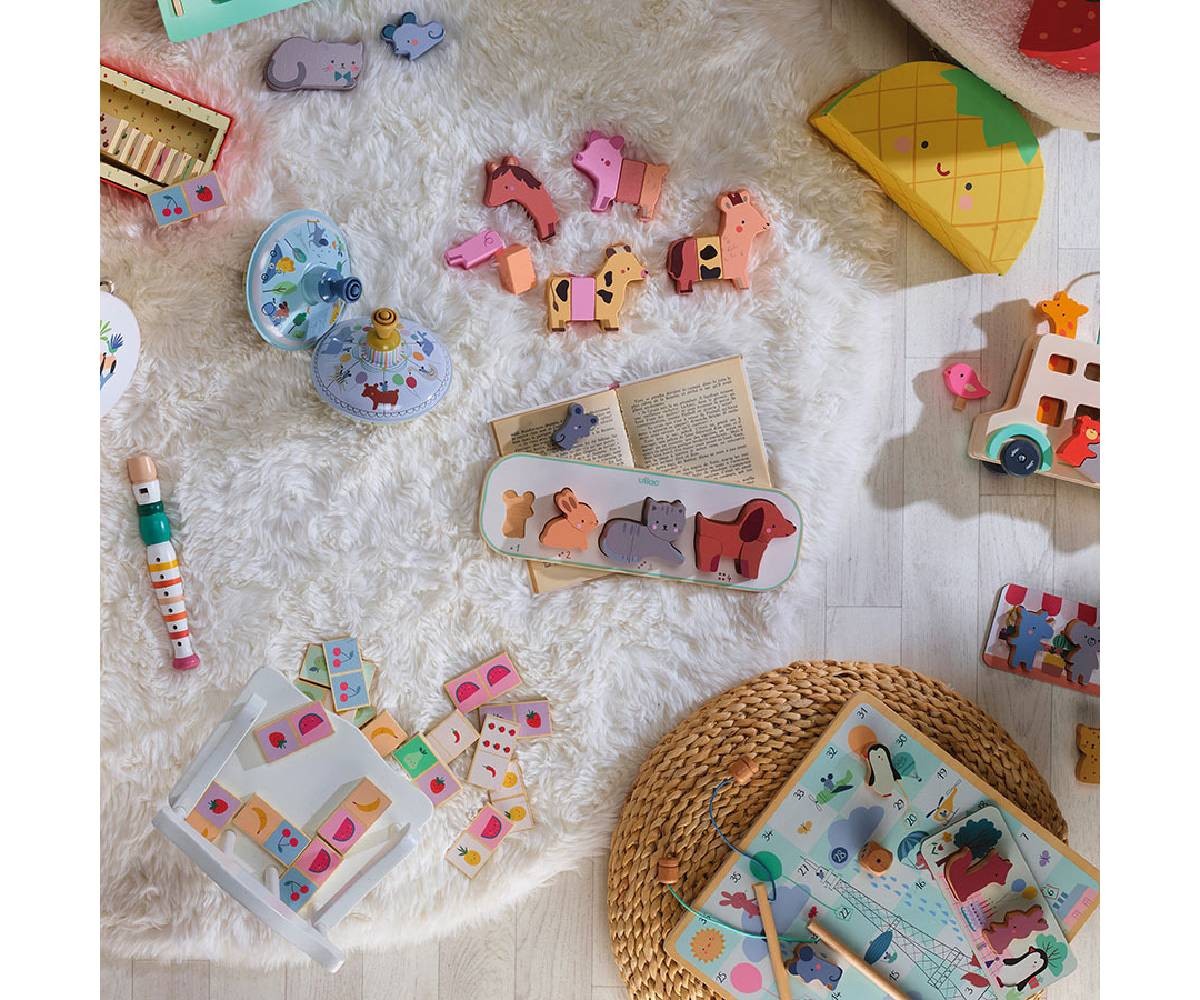 1,2,3 Puzzle Animales Aprendo a Contar