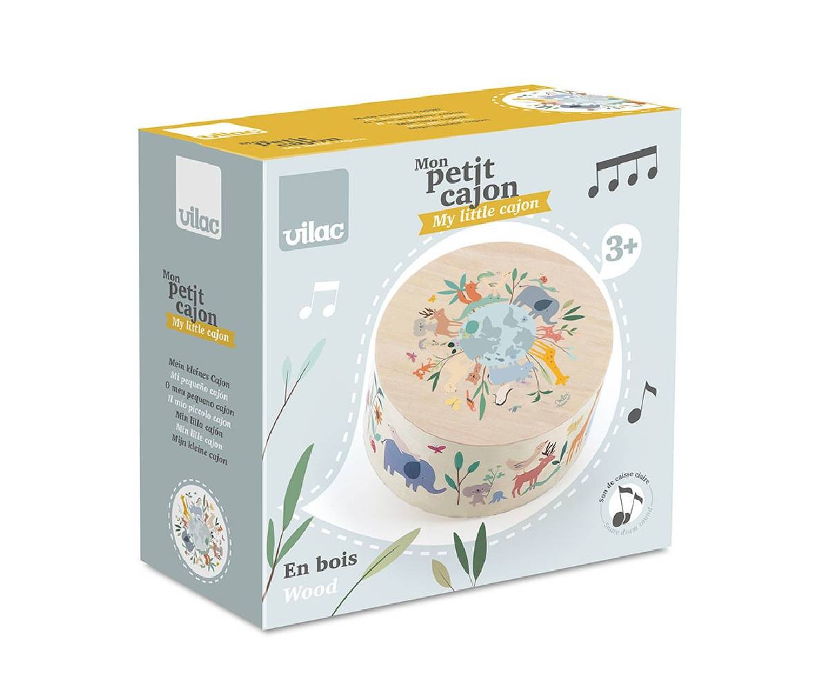 Caixa de madeira ?Animais do Mundo?