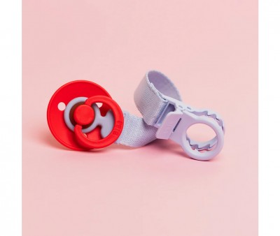 Chupetero BIBS Loop Cip Dusty Blue