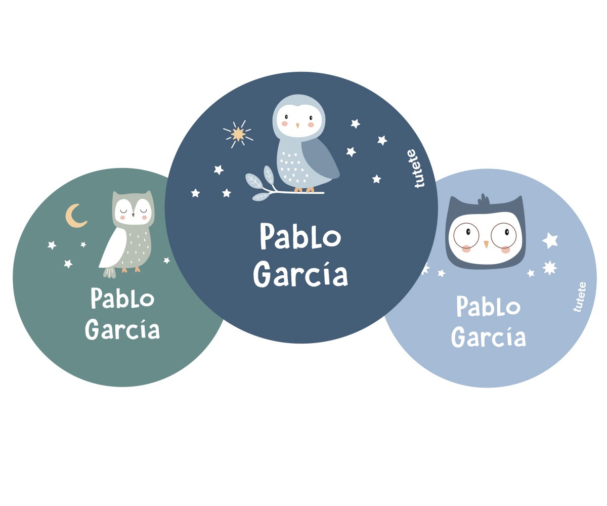 Pack 3 Chapas Personalizadas Magical Forest