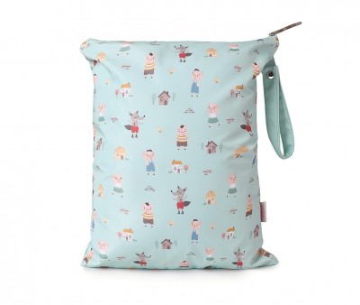 Bolsa Impermeable Grande The Three Little Pigs Personalizable