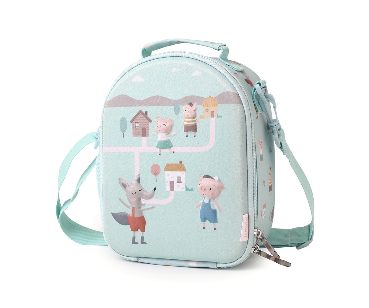 Sac à Goûter Isotherme 3D The Three Little Pigs