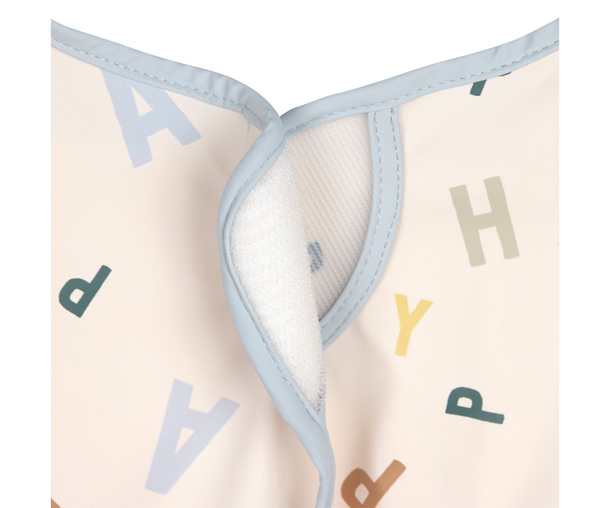 Bata de Pintura Escolar Happy Fruits Light Blue