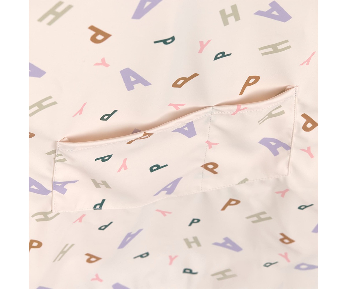 Bata de Pintura Escolar Happy Peach