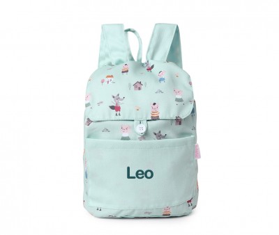 Mochila Pequeña The Three Little Pigs Personalizable