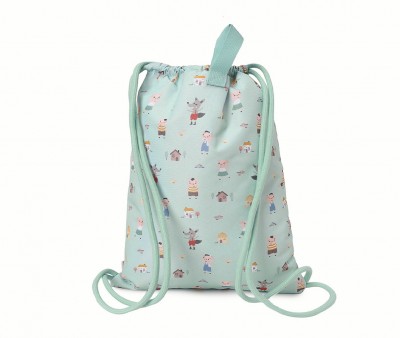 Mochila Saco Impermeable The Three Little Pigs Personalizable