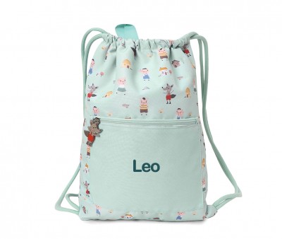 Mochila Saco Impermeable The Three Little Pigs Personalizable