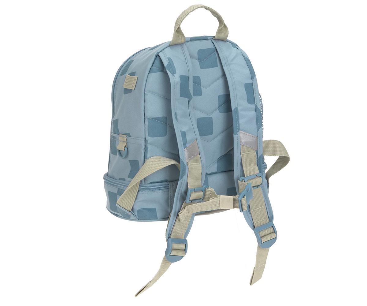 Mochila infantil Mini Pattern Party azul/verde