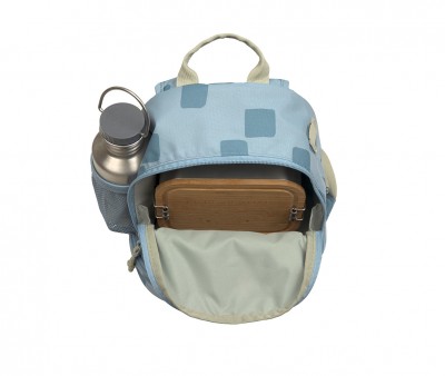 Mochila Infantil Mini Pattern Party Blue / Green