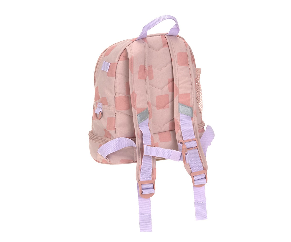 Mochila infantil Mini Pattern Party Rosa/Lilás