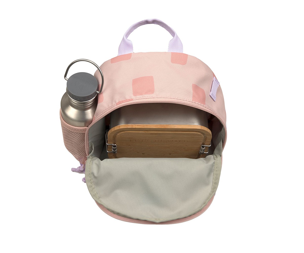 Mochila infantil Mini Pattern Party Rosa/Lilás