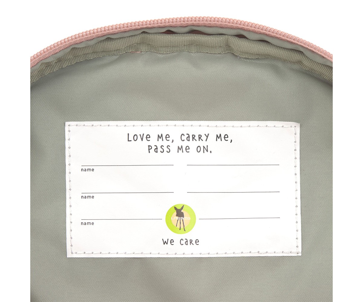 Mochila infantil Mini Pattern Party Rosa/Lilás