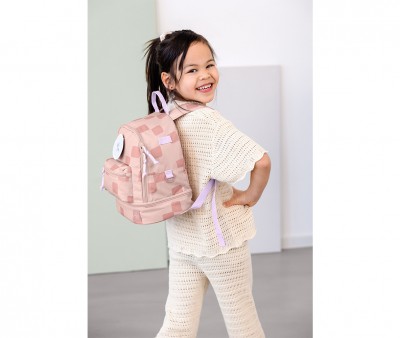 Mochila Infantil Mini Pattern Party Rose / Lilac