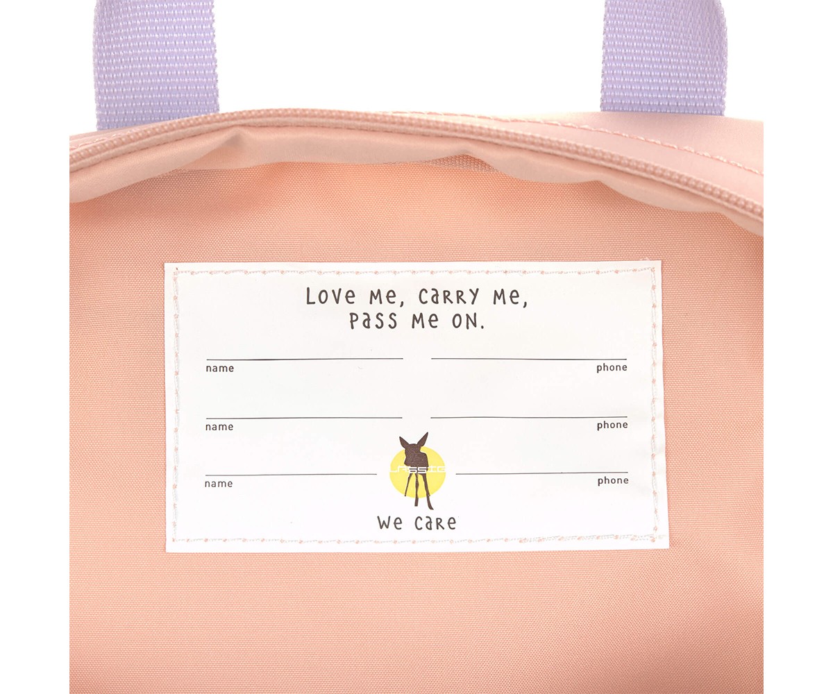 Mochila Square Mini Little Gang Cherry Peach