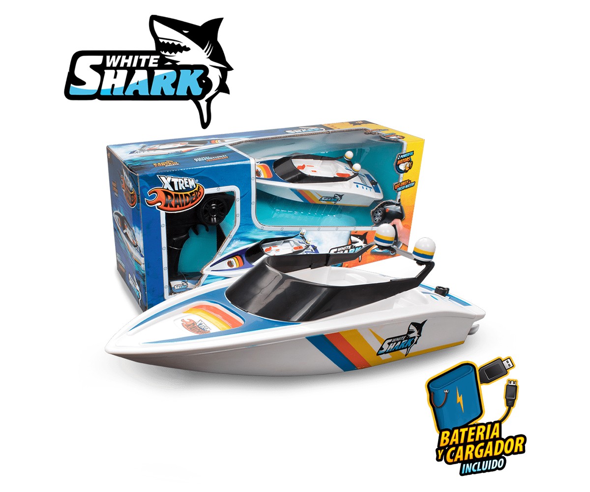 Lancha RC White Shark