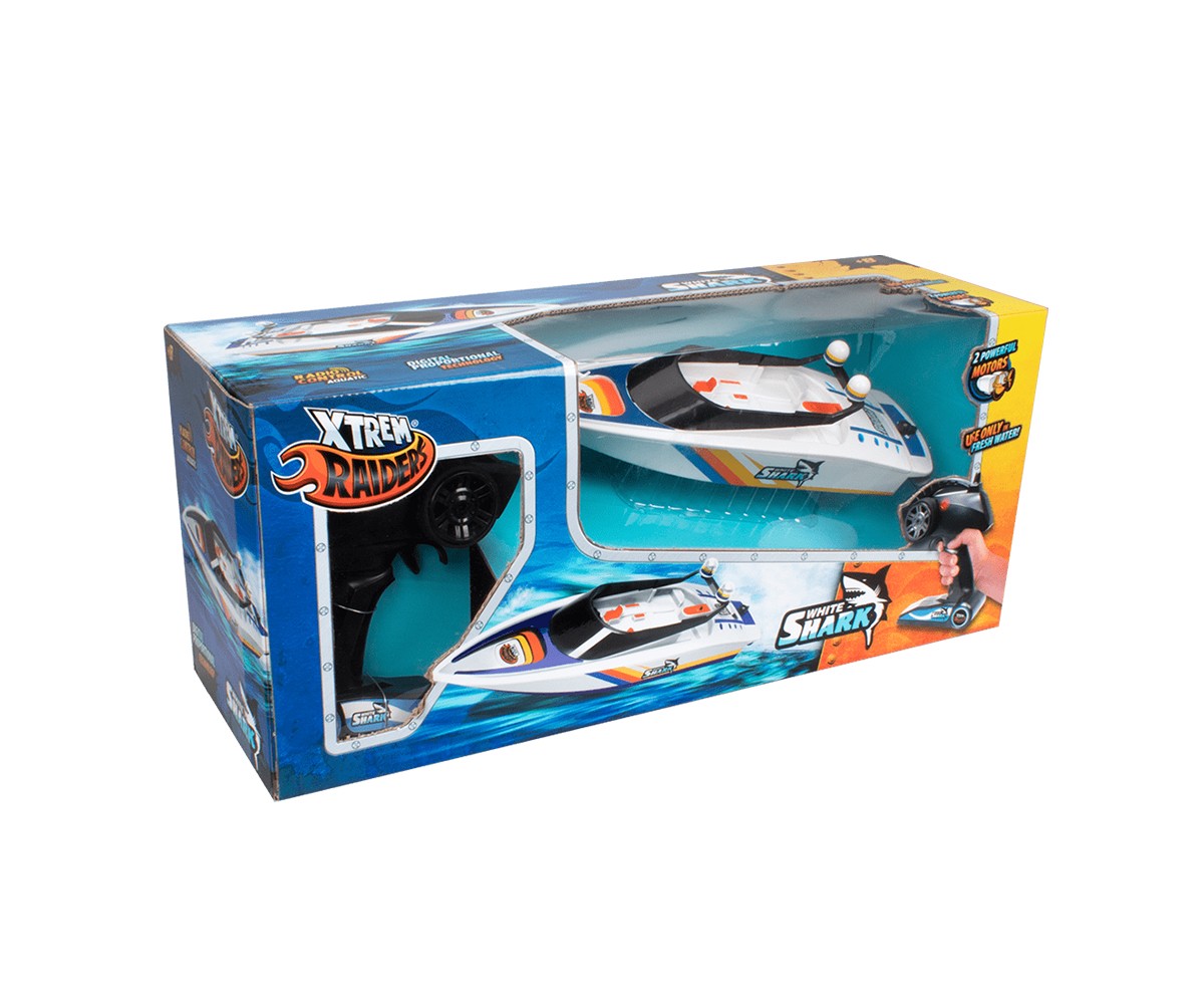 Lancha RC White Shark