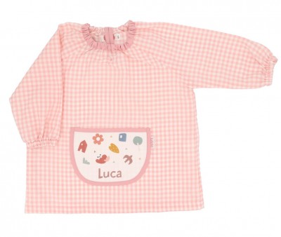 Babi con Bolsillo Central Vichy Geometric Nature Personalizado