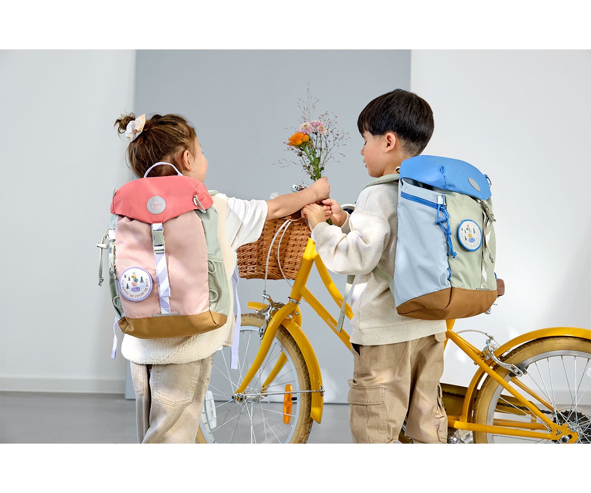 Mochila Grande ao ar livre Sunny Explorer verde/azul