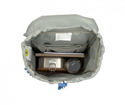 Mochila Grande Outdoor Sunny Explorer Green / Blue