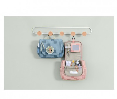 Neceser Mini Adventure Pattern Party Blue / Green