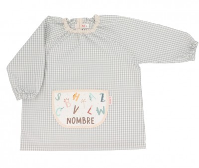 Babi con Bolsillo Central Vichy Funny Letters Personalizado