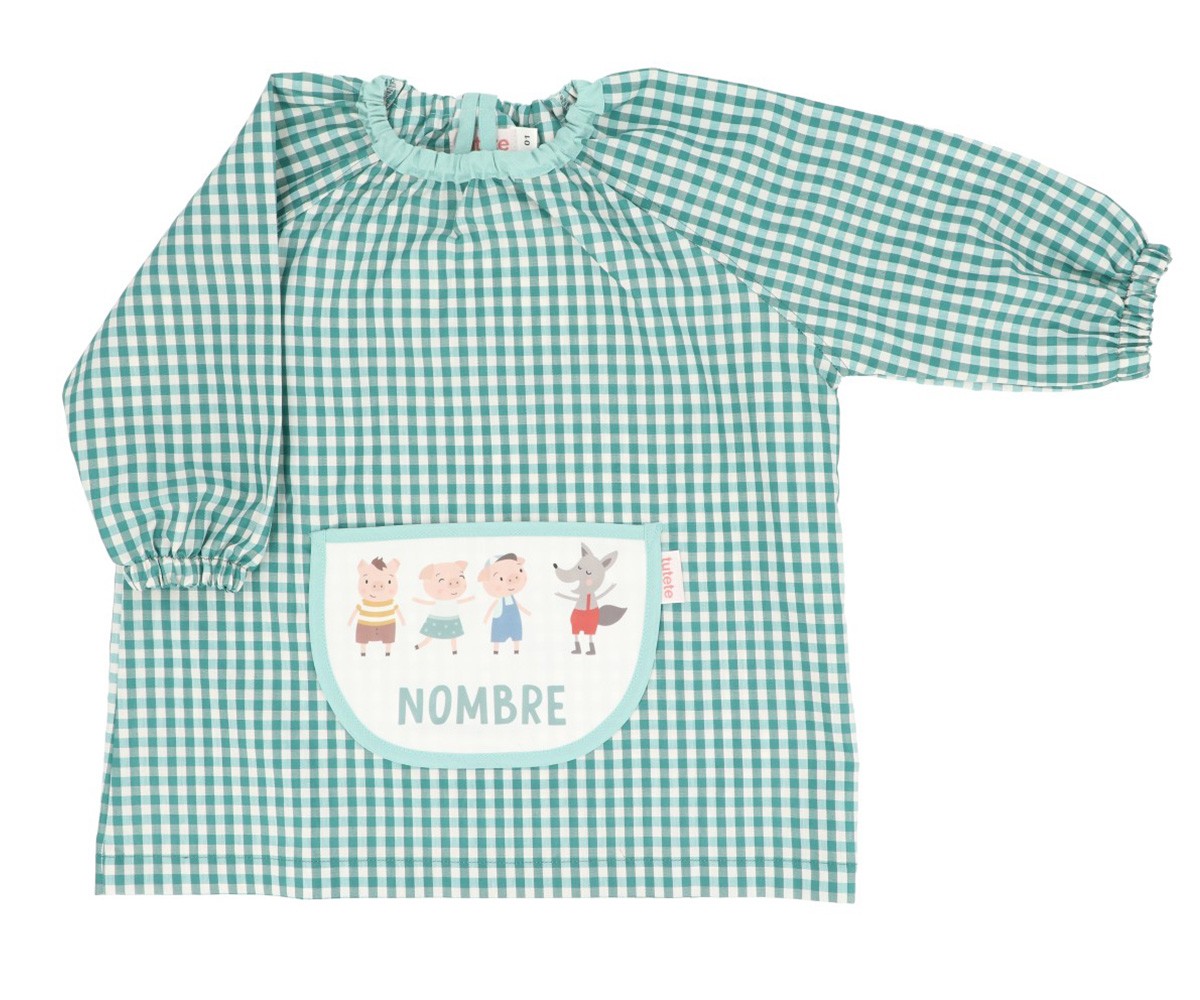 Babi con Bolsillo Central Vichy The Three Little Pigs Personalizado