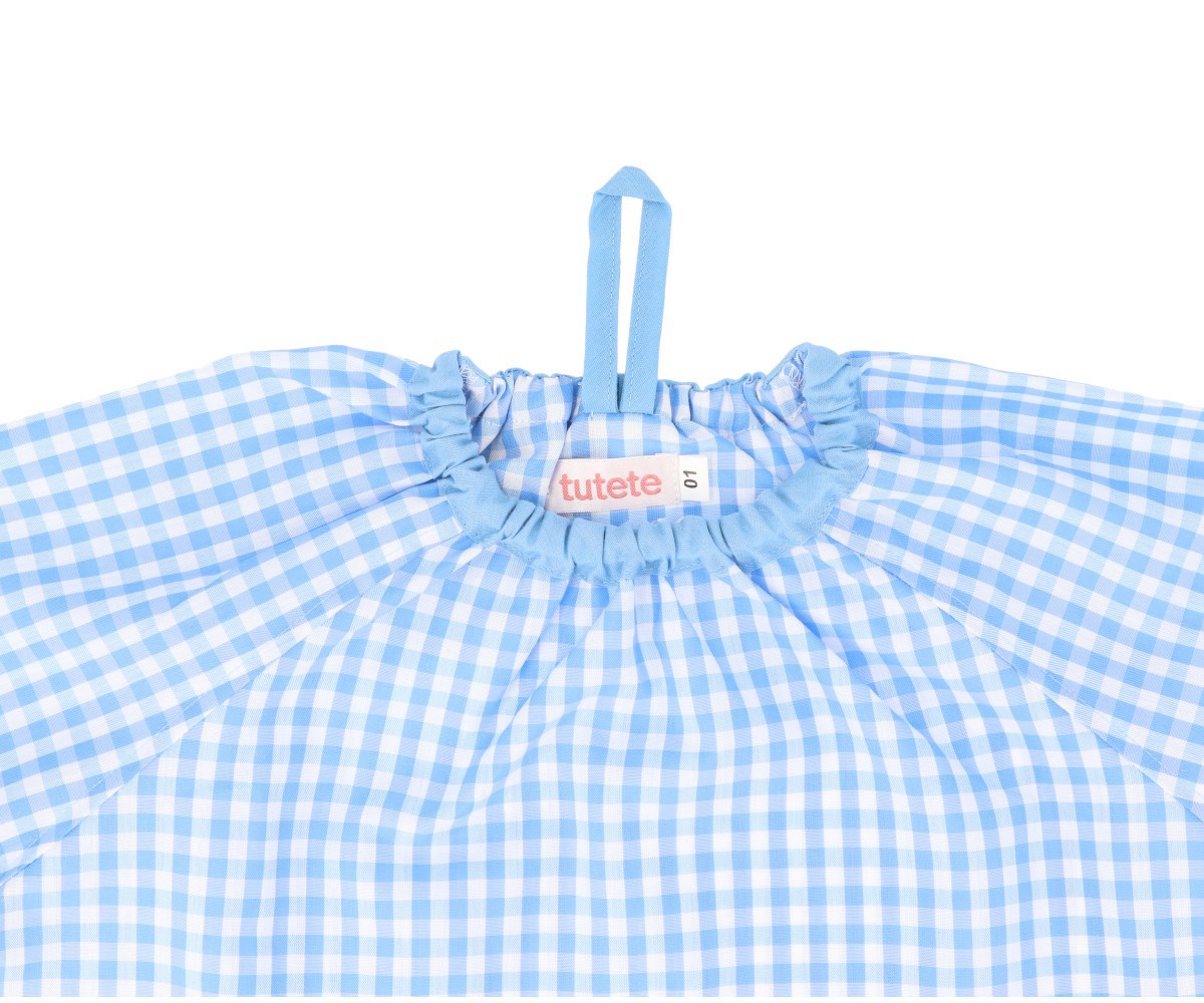 Tablier avec Poche Centrale Vichy City Cars Personnalisé