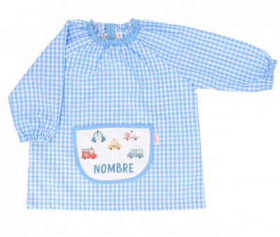 Babi con Bolsillo Central Vichy City Cars Personalizado