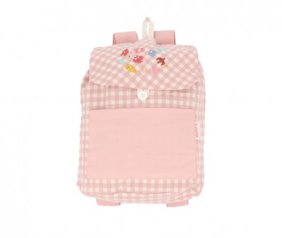 Mochila Pequeña Vichy Geometric Nature Personalizable