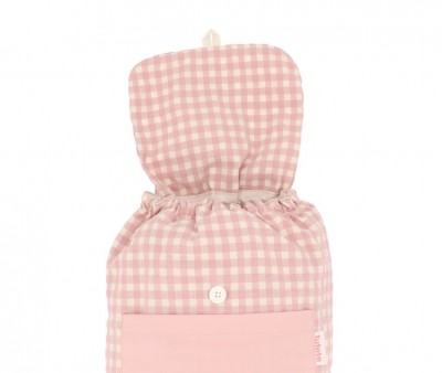 Mochila Pequeña Vichy Geometric Nature Personalizable