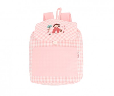 Petit Sac à Dos Vichy Little Red Personnalisable