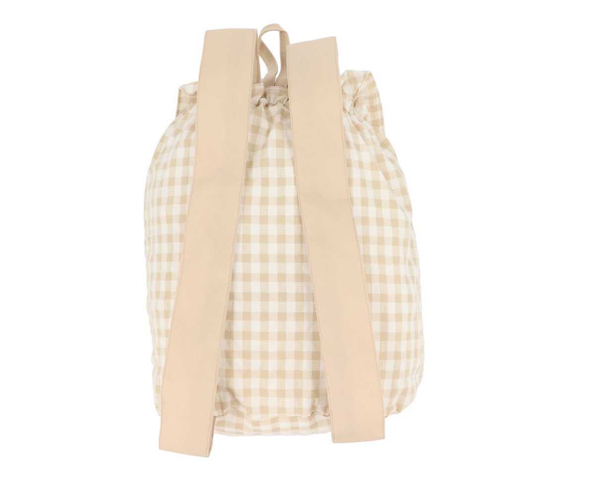 Petit Sac à Dos Vichy Funny Letters Personnalisable