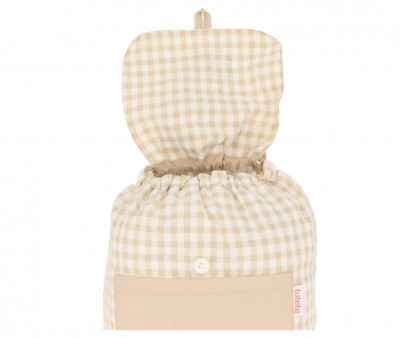 Mochila Pequeña Vichy Funny Letters Personalizable