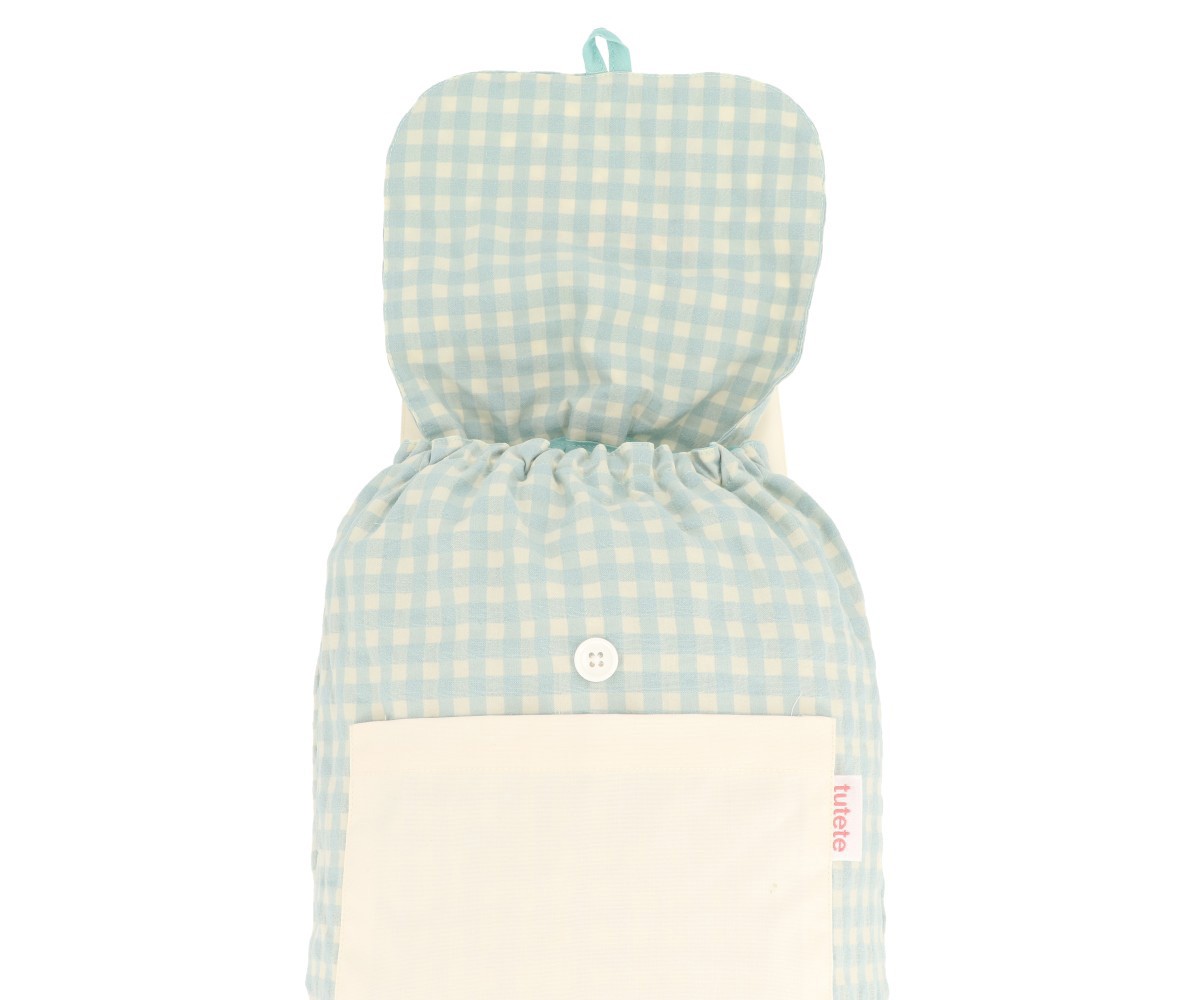 Mochila Pequeña Vichy The Three Little Pigs Personalizable