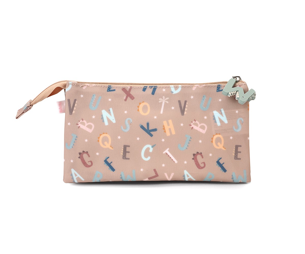 Astuccio Tris Scuola Tutete Funny Letters Personalizzabile
