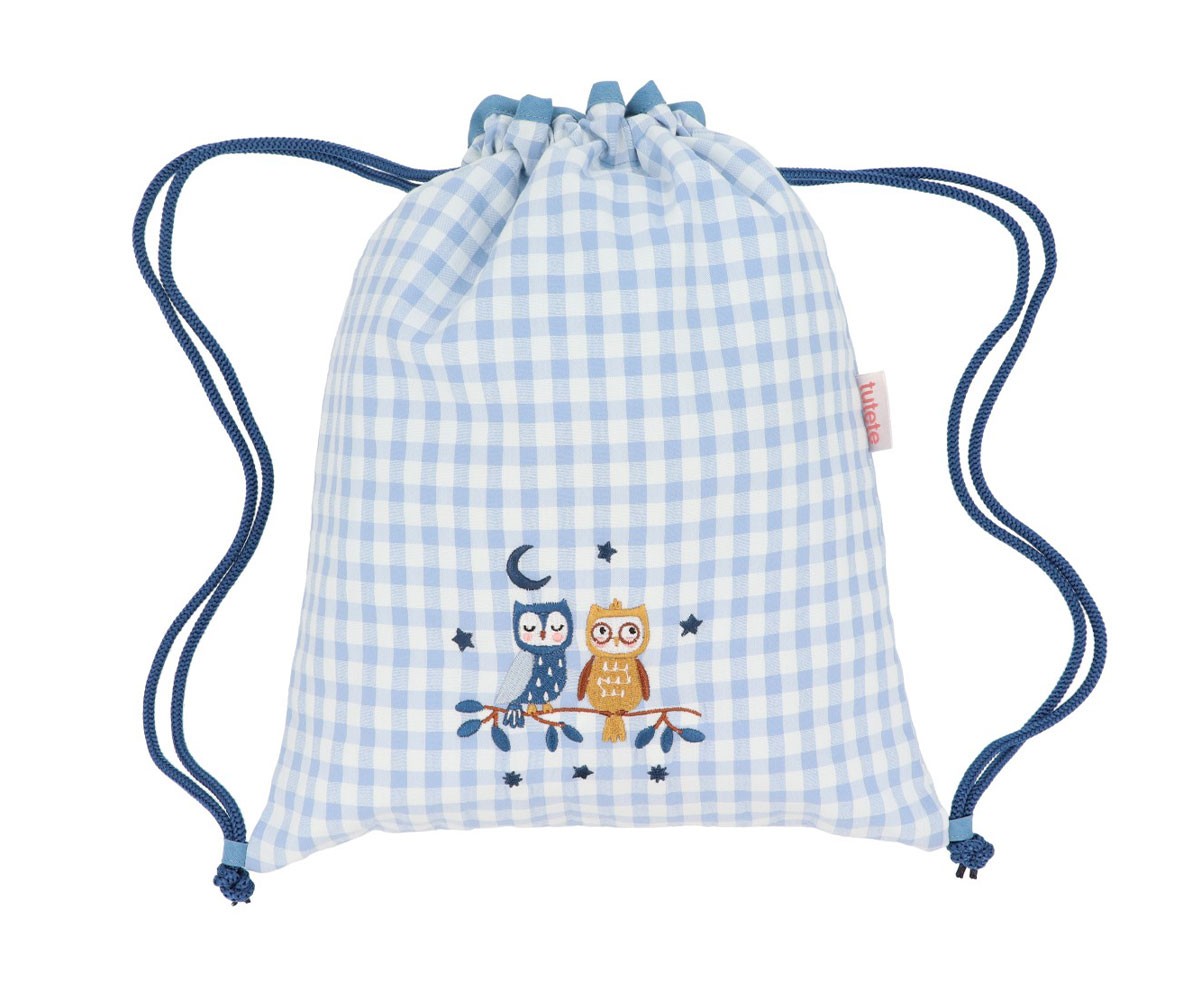 Mochila Saco Vichy Magical Forest Personalizable
