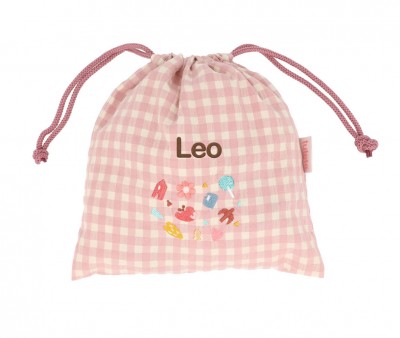Bolsa Merienda Vichy Geometric Nature Personalizable