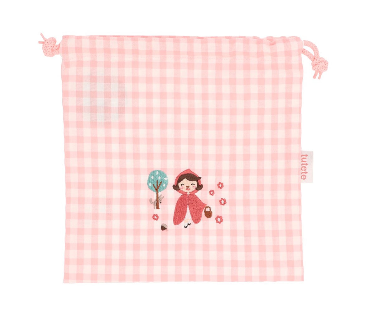 Sac à Goûter Vichy Little Red Personnalisable