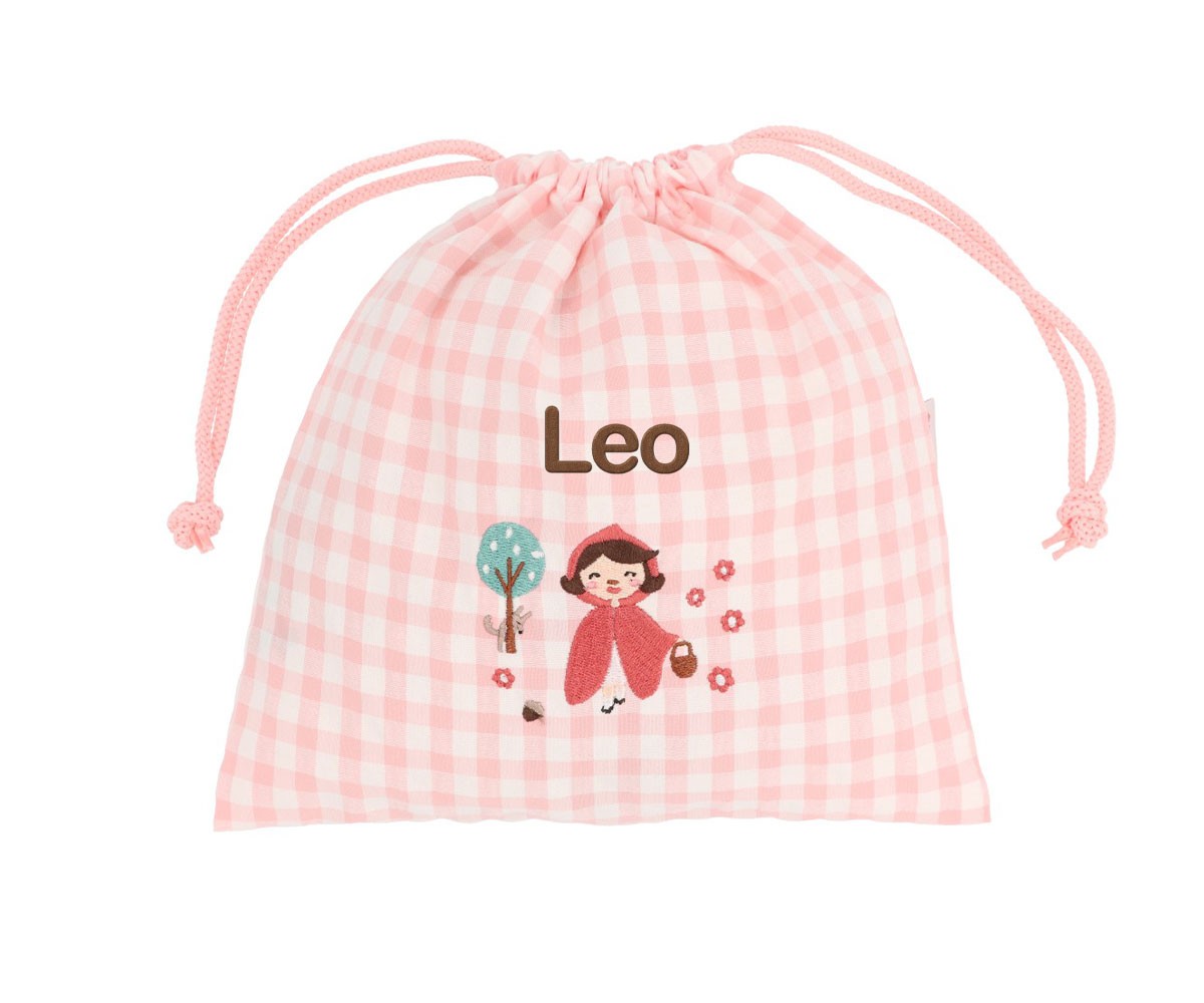 Sac à Goûter Vichy Little Red Personnalisable