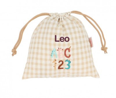 Bolsa Merienda Vichy Funny Letters Personalizable