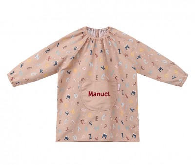 Babi con Bolsillo Funny Letters Personalizable