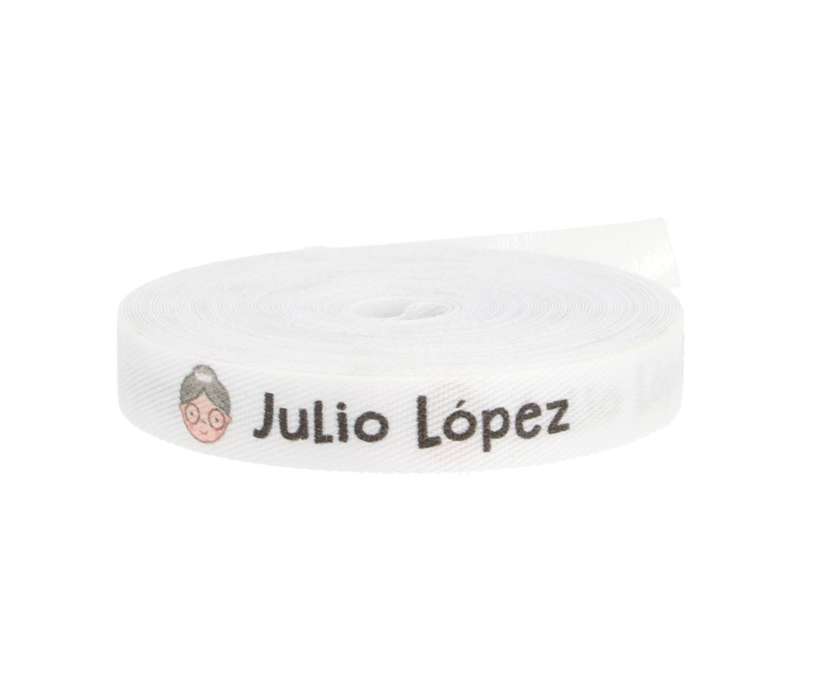 Cinta Marca Prendas Personalizada Abuelita
