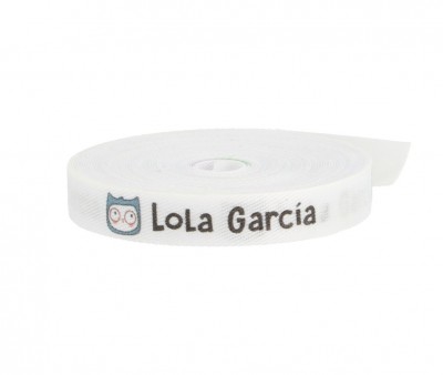 Cinta Marca Prendas Personalizada Búho