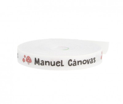 Cinta Marca Prendas Personalizada Seta