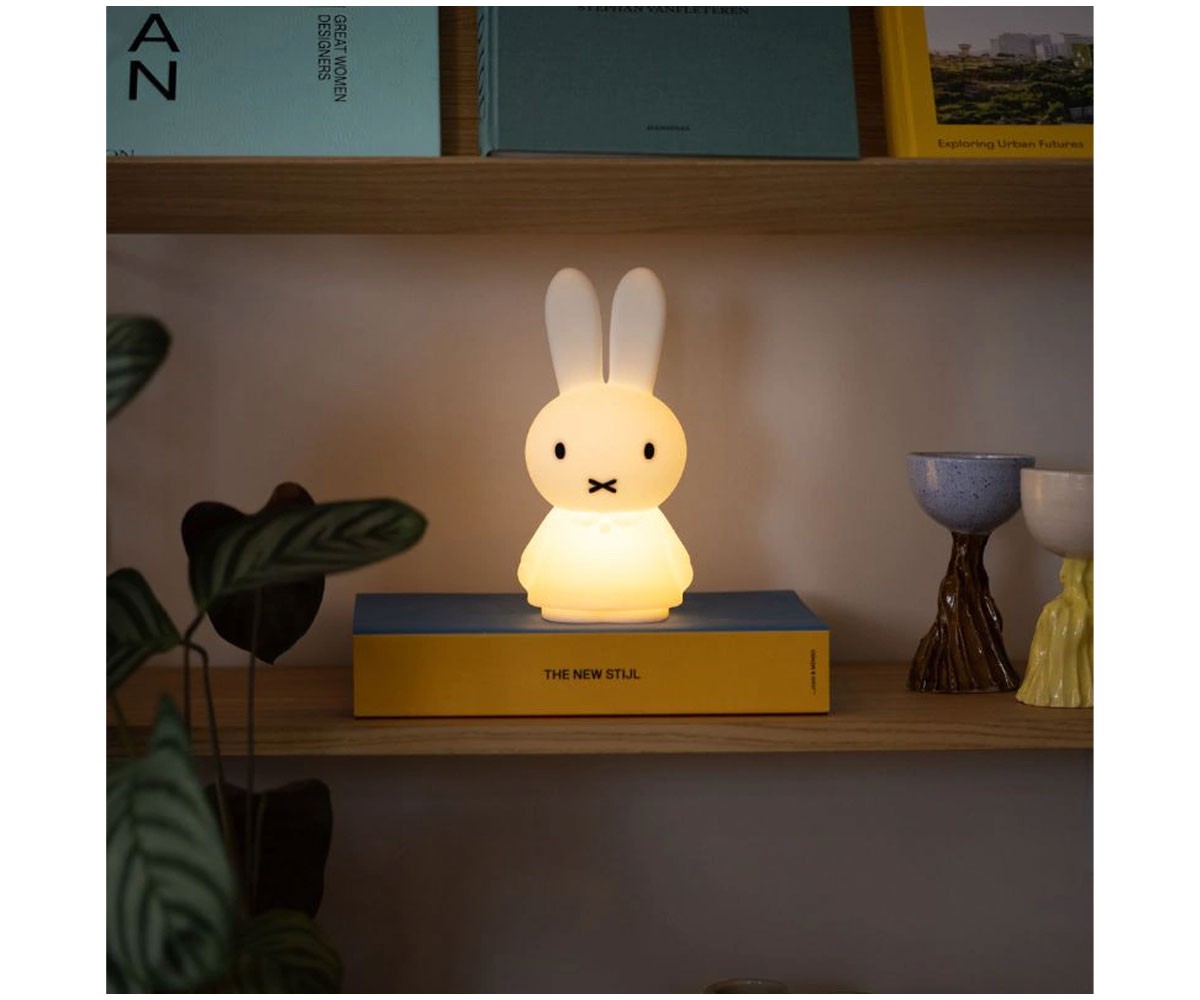 Lâmpada Miffy Shines Mini Rabbit 22cm